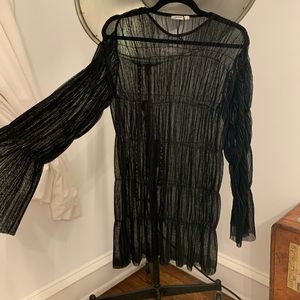 Zara Sheer Cover Up Dress
